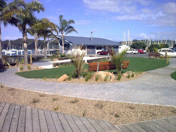 Opua village green